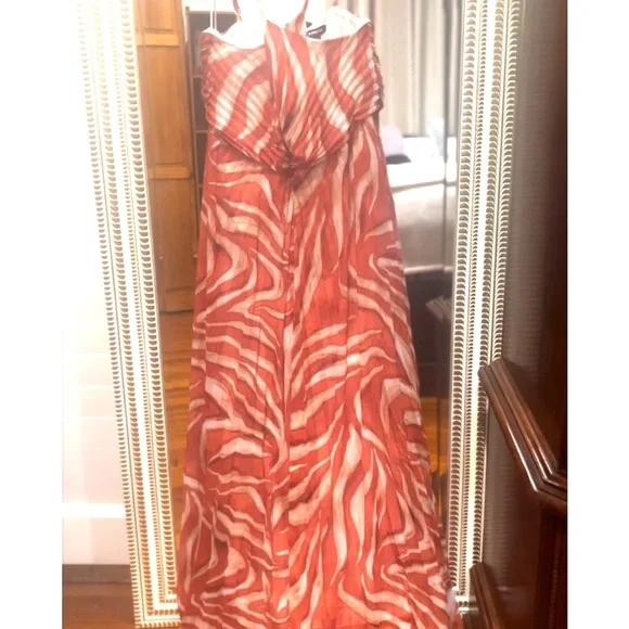 EXPRESS. NWT sexy pleated maxi dress! Retails for $89 - Picture 1 of 11